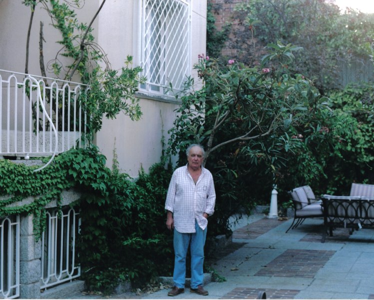 2007 - En el Jardín de su casa de Madrid